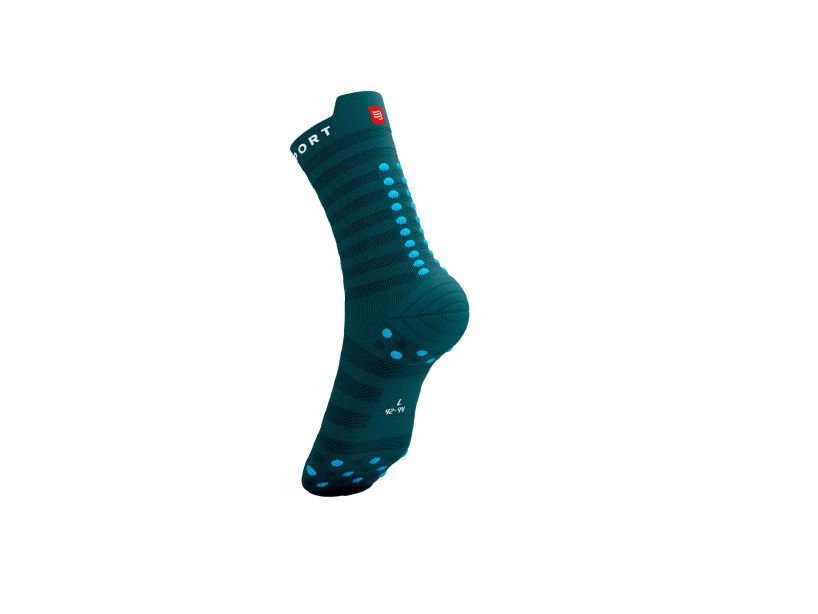 PRO RACING SOCKS V4.0 ULTRALIGHT RUN HIGH - SHADED SPRUCE